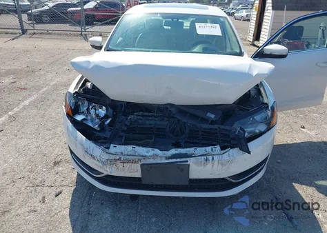 2013 Volkswagen Passat 2.0L Tdi Se z USA, uszkodzony, nr VIN 1VWBN7A31DC037653